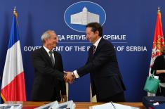 Agreements in the Field of Defence Signed with Representatives of France