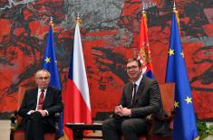 President Vučić: Discussion with sincere friend of our country