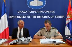 Agreements in the Field of Defence Signed with Representatives of France