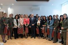 Minister Vučević extends congratulations on March 8 – International Women