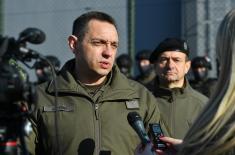 Minister Vulin: New domestically produced ballistic equipment for members of “Kobre”