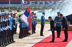 Visit from the President of French Republic Macron to the Republic of Serbia