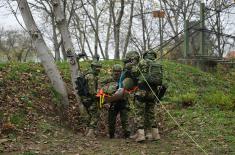 Minister Stefanović visits 72nd Special Operations Brigade