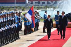 Visit from the President of French Republic Macron to the Republic of Serbia