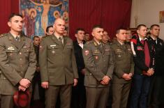 Special Brigade commemorates St. Sava
