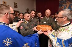 Special Brigade commemorates St. Sava