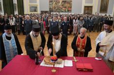 Obeležen Savindan u vojnim školama