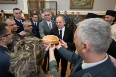 Obeležen Savindan u vojnim školama