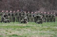 Military Academy and MMA Medical Faculty cadets display their skills