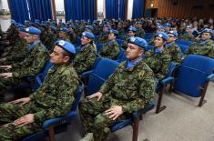 Official Send-Off for the Contingent of the Serbian Armed Forces to the UN Mission in Central African Republic
