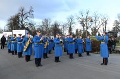 Gun salute fired on Statehood Day