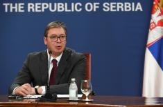 President Vučić: Discussion with sincere friend of our country