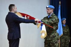 Official Send-Off for the Contingent of the Serbian Armed Forces to the UN Mission in Central African Republic