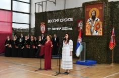 Special Brigade commemorates St. Sava