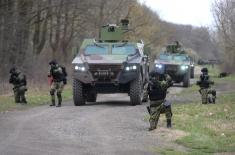 Обука јединица војне полиције за учешће у мировним операцијама