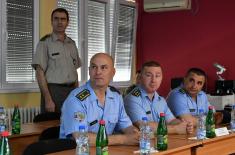 Minister Vulin visits works at the military-civilian airport “Morava”