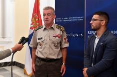 Minister Vulin: Higher investment in military sports