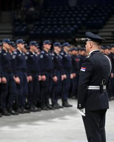 Minister Stefanović attends ceremony marking Ministry of Interior Day and Police Day