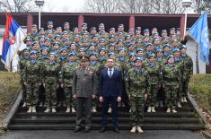 Official Send-Off for the Contingent of the Serbian Armed Forces to the UN Mission in Central African Republic