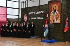 Special Brigade commemorates St. Sava