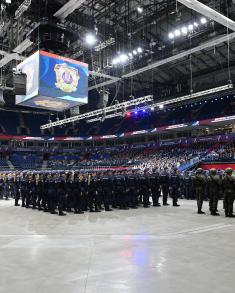 Minister Stefanović attends ceremony marking Ministry of Interior Day and Police Day