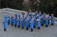 Statehood Day Wreath Laying Ceremony on Avala