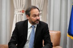 Meeting between Minister Vučević and EU Ambassador to Serbia