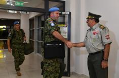 Welcome Ceremony for our Peacekeepers from the Central African Republic