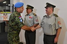 Welcome Ceremony for our Peacekeepers from the Central African Republic