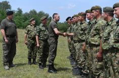 Minister Vulin: Serbian Armed Forces always go for victory 