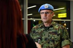 Welcome Ceremony for our Peacekeepers from the Central African Republic