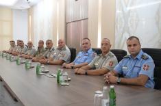 Пријем официра Војске Србије који се упућују на Генералштабно усавршавање