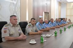 Пријем официра Војске Србије који се упућују на Генералштабно усавршавање