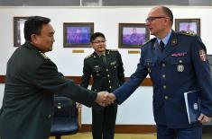 Signing Programme for Bilateral Military Cooperation with China