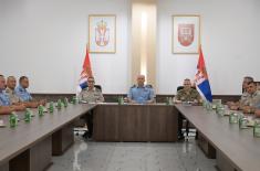 Пријем официра Војске Србије који се упућују на Генералштабно усавршавање