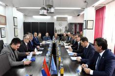 The President and the Supreme Commander Aleksandar Vučić visited “Krušik” in Valjevo