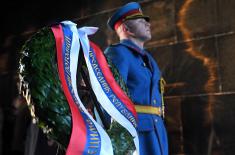 Statehood Day Wreath Laying Ceremony on Avala