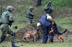 Обилазак 5. батаљона војне полиције