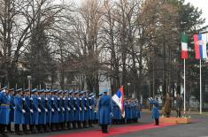 Сусрет начелника генералштабова Србије и Италије