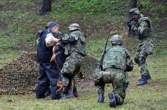 Обилазак 5. батаљона војне полиције