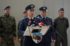 Aviator badge awarded to first pilot who completed new training model