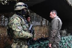 Minister Vulin: Special Forces Brigade ready and trained to respond to any challenge