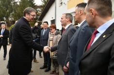 President Vučić: Throughout the History of Serbs on either side of the Drina there has not been a period this long without a single harsh word