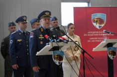 Aviator badge awarded to first pilot who completed new training model