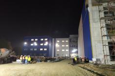 President and Supreme Commander Vučić: Hospital in Zemun will be completed in 24 days