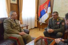 Meeting of the Chiefs of General Staff of the Armed Forces of Serbia and Romania