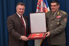 Golden Plaques for retired generals