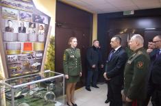 Minister Vulin Visited Belarusian Military Academy and “All Saints’” Church in Minsk