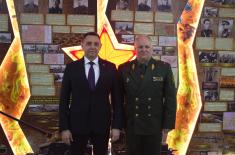 Minister Vulin Visited Belarusian Military Academy and “All Saints’” Church in Minsk