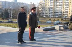 Minister Vulin Laid Wreath at “Minsk-Hero City” Memorial